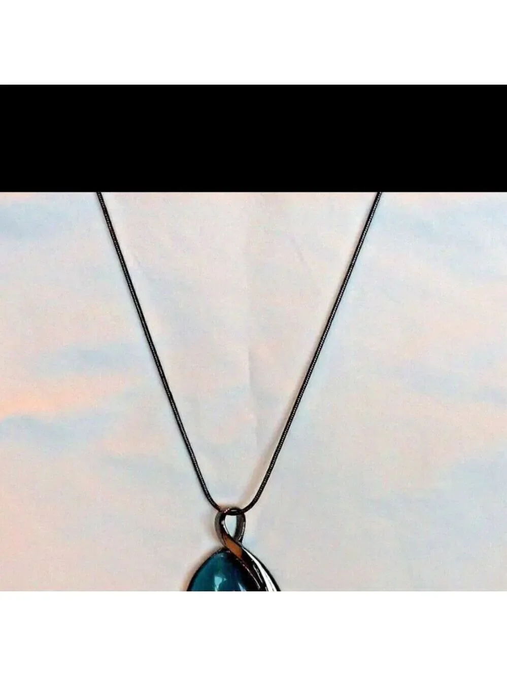 Lia Sophia Pendant Necklace, Cat's Eye,16-19
